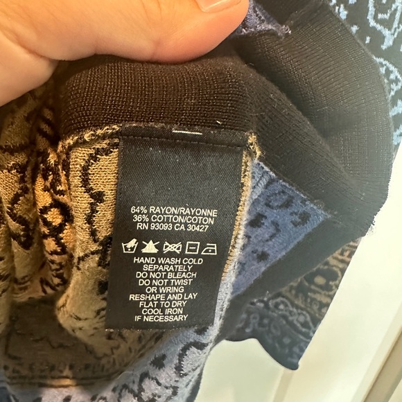 NIC+ZOE size L print sweater - like new condition - Picture 4 of 5